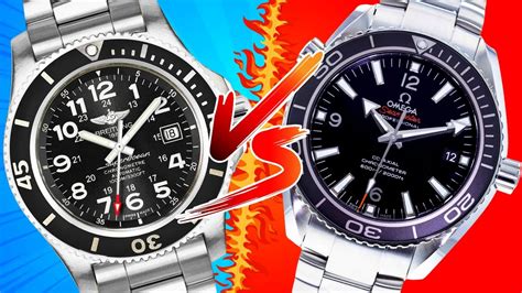 omega speedmaster versus breitling|breitling superocean vs omega seamaster.